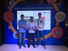 Samsung Lazada Dukung Pendidikan Anak-Anak Maluku