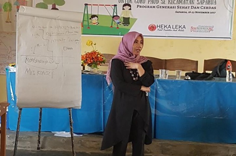 Pendidikan dan Pelatihan Tenaga Pendidik PAUD Kecamatan Saparua