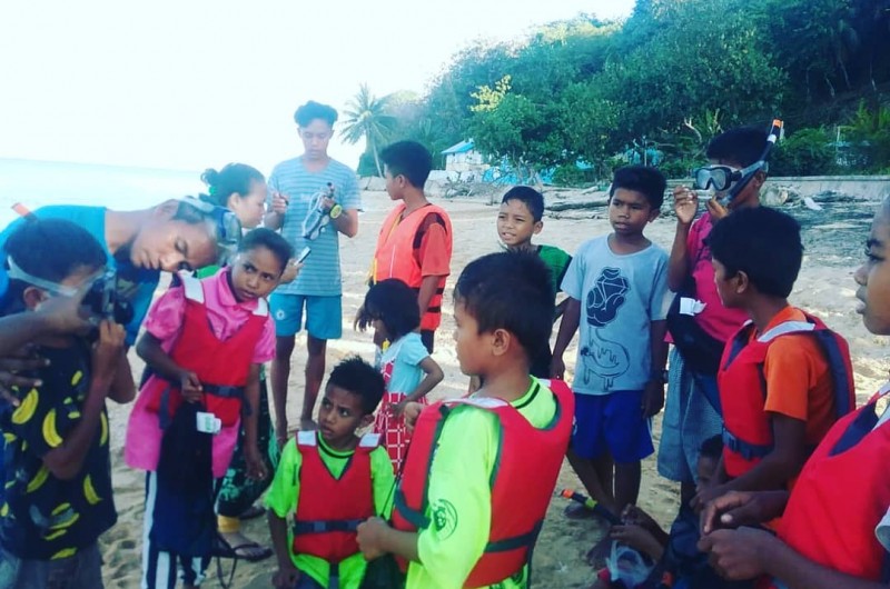 Festival pendidikan Banda, Pulau Hatta.