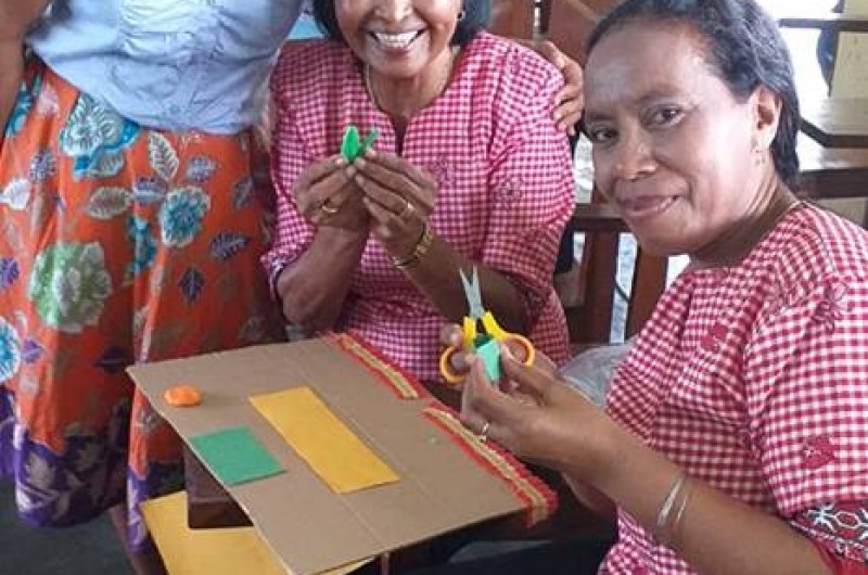 Workshop for Preschool Teacher in Saparua with the topic "Introduction to Play-Based Learning Method.