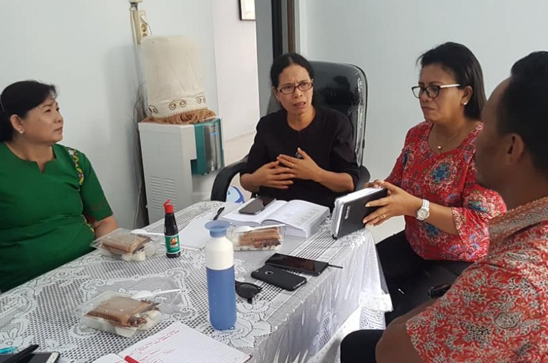 Pertemuan bersama Biro Pendidikan dan Kesehatan Sinode GPM Maluku