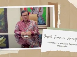 Menteri Sekretaris Kabinet Republik Indonesia, Bapak Pranomo Agung Mengucapkan Atas Pencapaian 10 Tahun Hekaleka Penggerak Pendidikan dan Literasi Maluku Cerdas